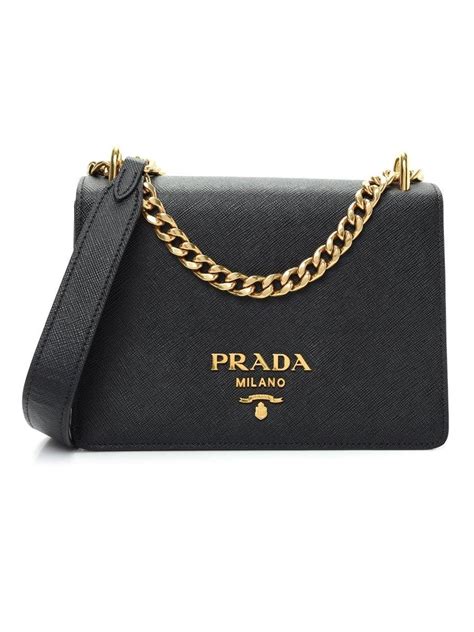 prada borsa pelle satchel goffrata tracolla|borse tracolla prada donna.